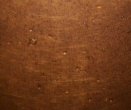 Close-up of a copper metal texture