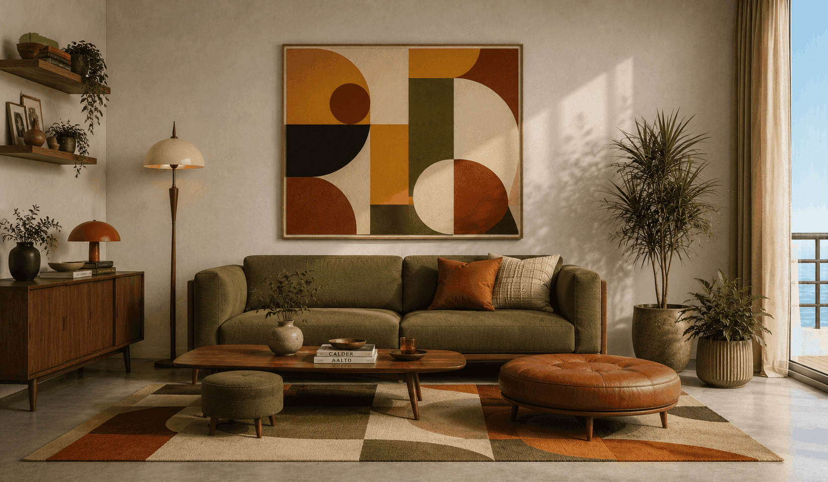 Living room render variation 6